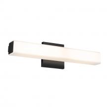 Dals LEDVAN001-CC-24BK - 24 Inch CCT Glass LED Vanity Light