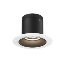 Dals RC04-CC-35-RGBK-TL - 4in Modular Downlight, 5CCT, 35 degree Beam Angle, Regressed, Black,Trimless