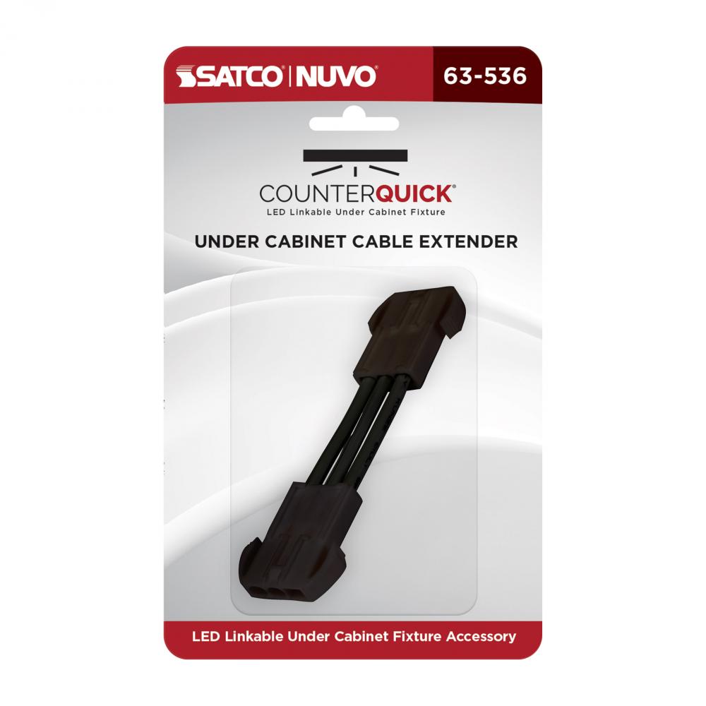 Under Cabinet Connectable Link; Black Finish